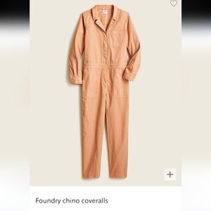 NWT J Crew foundry coveralls size 10